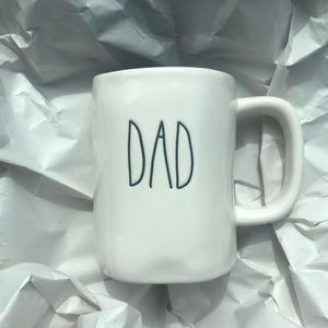 NEW Rae Dunn DAD Large Letter (LL) Mug